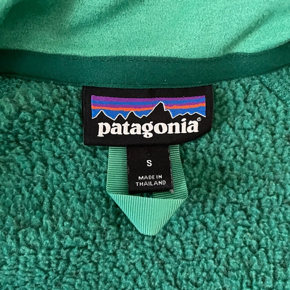 Patagonia better sweater 1/4 zip - green size small - Picture 5 of 8
